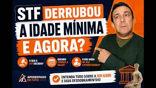 ADI 6309: A Decisão do STF Saiu Posso Pedir Minha Aposentadoria Amanhã?