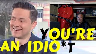 Poilievre Answers CBC Reporter By Laughing In His Face