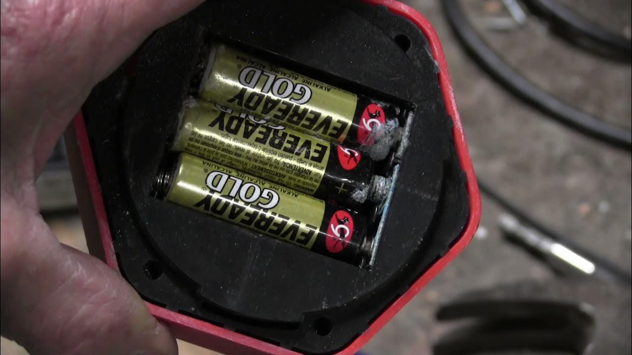 How to save batteries from corroding in your flash light or other