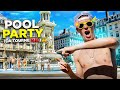 Jorganise une pool party en pleine ville  poolparty canicule lyon