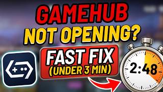 How to fix gamehub game not opening under 3 min - Quick Fix