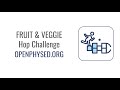 Fruit  veggie hopscotch challenge openphysedorg