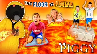 Torcher Is The Lava Monster! The Floor Is Lava In Real Life (Fun With The Millers)