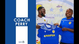 Coach Perry excited with the addition of Augustine Mulenga to his squad.