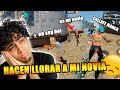 !ME SUBESTIMARON POR NO TENER SKIN Y MI NOVIA LES DA UNA LECCION *epico* FREE FIRE