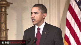 Obama Declares U.S. Support for Multilateral Action in Libya