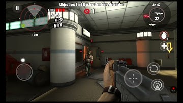 (Dead Trigger gameplay zombies) (part 19 Finding Doctor Gordon