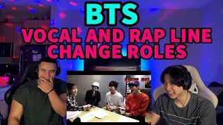 BTS When Vocal & Rap Line change roles (Reaction)