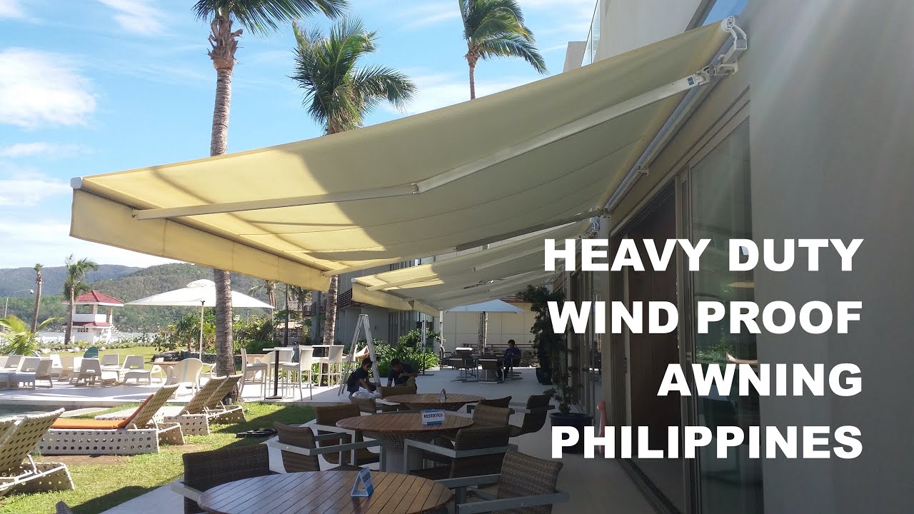 WIND PROOF Retractable Awning Part 