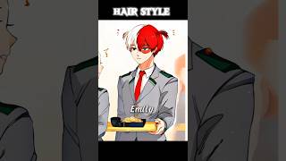 Hairstyle #anime #mha #deku #todoroki #bakugou #dabi #myheroacademia #fyp #edit #shorts