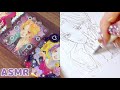 【ASMR】イケメンをデコレーションしました！/作業用BGM /睡眠用BGM /no talking/音フェチ【トレカデコ】