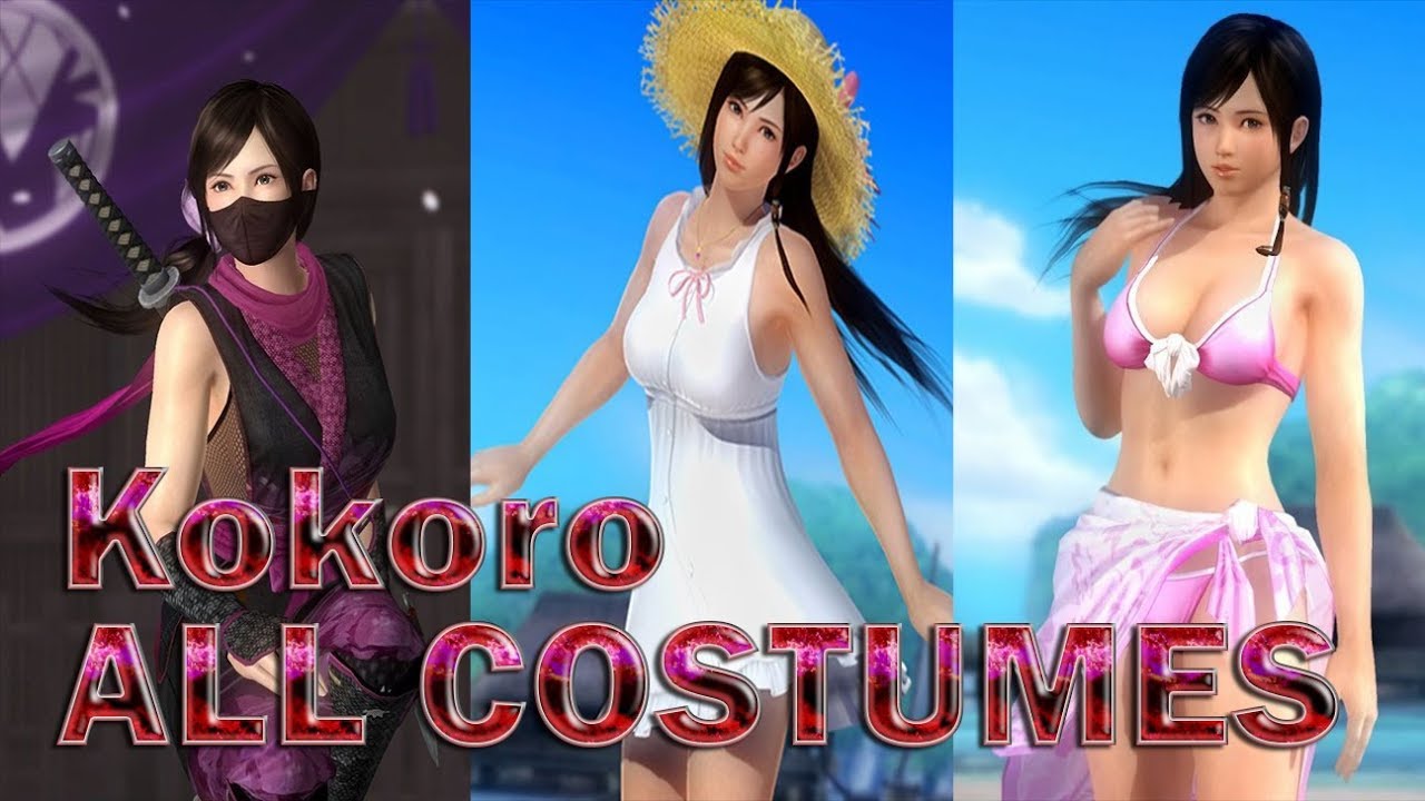 Download Dead or Alive 5 Last Round: All Kokoro Costumes (Victory Poses)