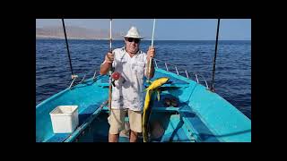 Египет, рыбалка в море с 700 метров глубины. Пришлось поработать