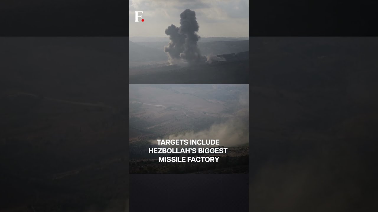 Israel Strikes Hezbollah S Biggest Missile Factory In Lebanon Subscribe To Firstpost N18G