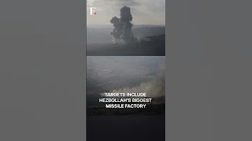 Israel Strikes Hezbollah S Biggest Missile Factory In Lebanon Subscribe To Firstpost N18G 