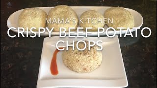 How To Make Beef Potato 🥔 Chops