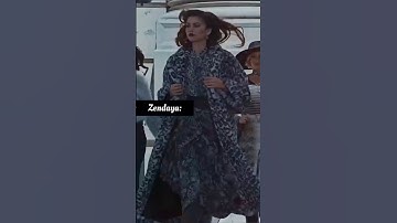Models Vs. Zendaya on the runway #shorts fashion