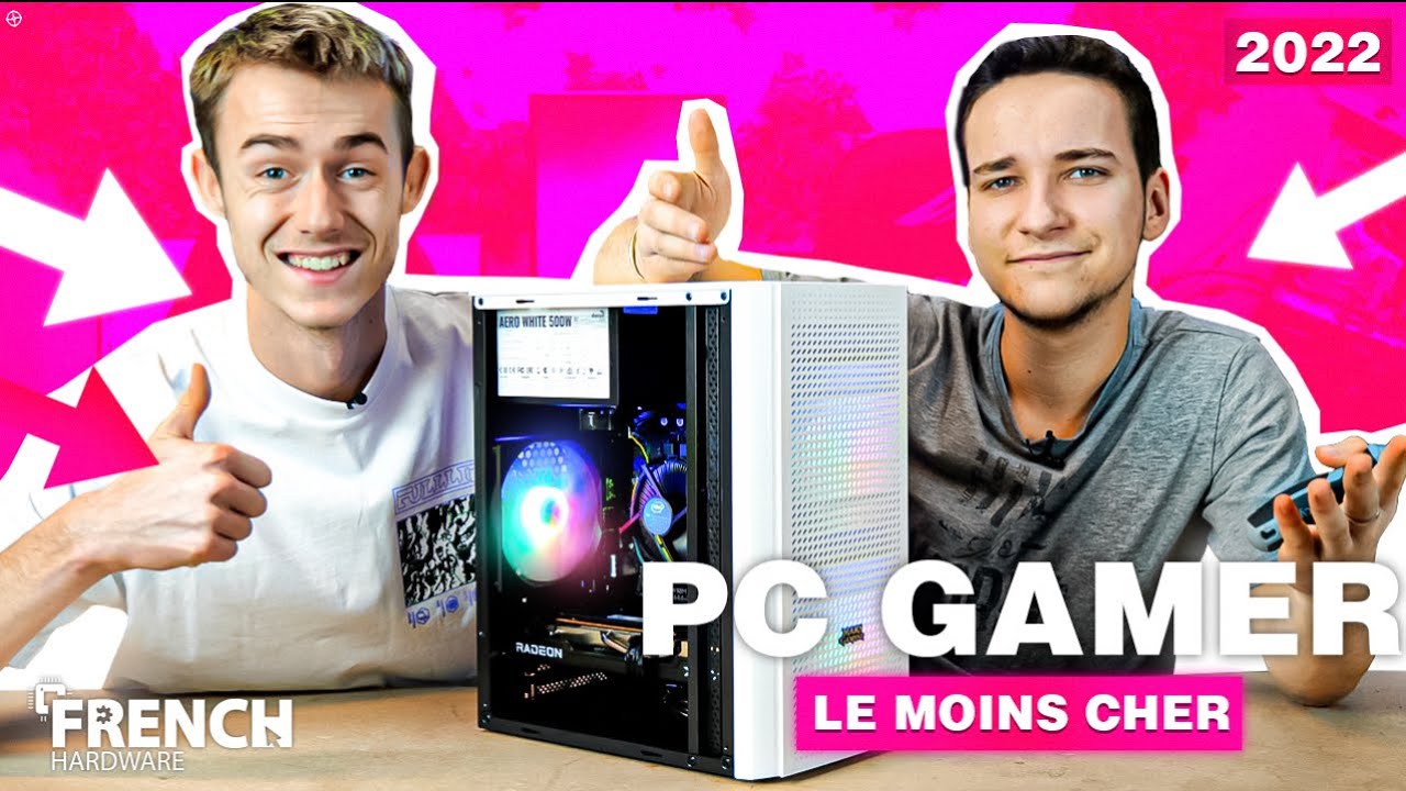 ACHETER LE PC GAMER LE MOINS CHER en 2022 ! (avec une carte