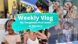 Weekly vlog - My daughters first week at Nursery