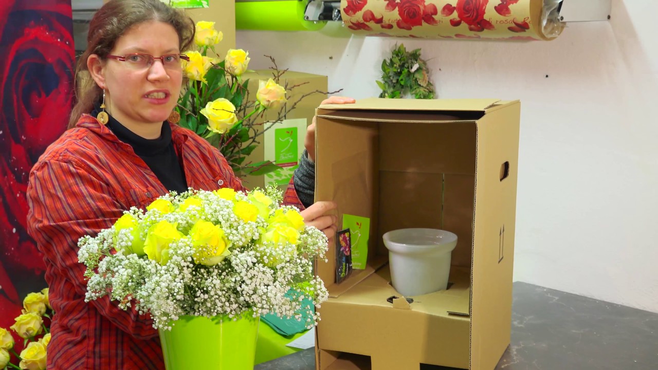 Update Flora-Trans.de - Einen Strauß Rosen bestellt, gebunden und versandt