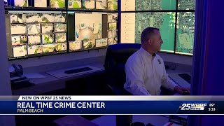 Palm Beach Police unveils a high-tech system called “Real Time Crime Center”