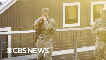 Video shows armed National Guard troops in Washington, D.C.