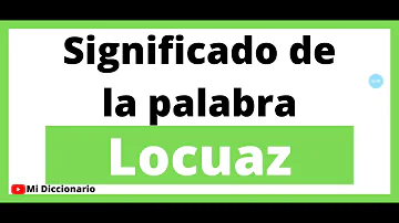 ¿Qué es el ejemplo locuaz?