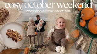 COSY OCTOBER WEEKEND | pumpkin picking, farm shops & autumn baking