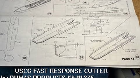 USCG Fast Response Cutter model by Dumas Products (part 3)