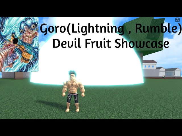 Ro-Piece Goro Goro no mi devil fruit showcase 