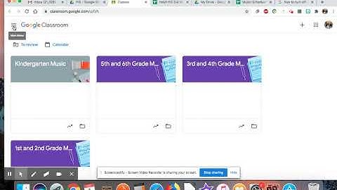 Turning on/off Google Classroom Email Notifications