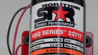 NorthStar NSQ Series 12V On-Demand Diaphragm Pump - 2.2 GPM @ 70 PSI