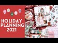 HOW I PREP FOR HOLIDAY PLANNING | Stickers, Planner Covers, and More!