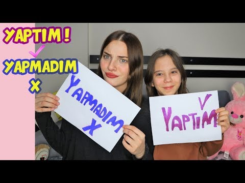 YAPTIM YAPMADIM CHALLENGE | KOMİK SORULAR | TOPLUM İÇİNDE PIRT YAPTIN MI! | Babishko Family