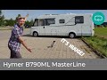 HYMER B Class Masterline B790ML Queen Bed - First Look, First Night at a Stellplatz