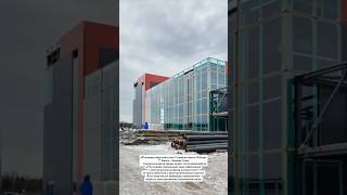 Визуализация витражного фасада. Завод в г. Верхняя Салда