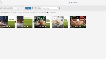 Nixplay Signage Tutorial - How to Create a Playlist