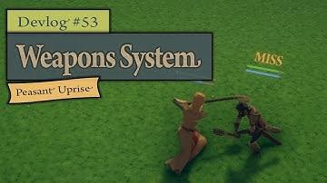 Indie Game Devlog #53 ~ Weapons System