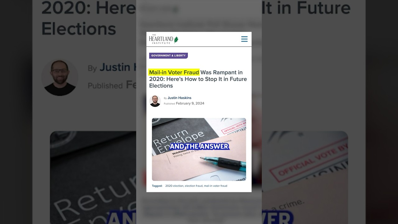 Shocking Poll Reveals 2020 Voter Fraud?