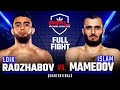 Full Fight | Loik Radzhabov vs Islam Mamedov (Lightweight Quarterfinals) | 2019 PFL Playoffs