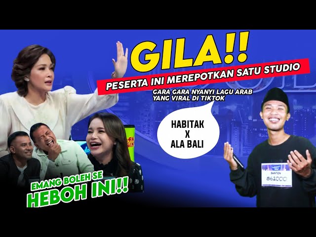 GILA ‼️ PESERTA INDONESIAN IDOL INI MEREPOTKAN SATU STUDIO KARENA NYANYI HABITAK X ALA BALI class=