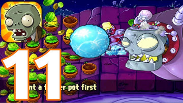 Plants Vs Zombies - Gameplay Walkthrough Part 11 - Finals Levels + Boss Fight (Ios,Android)