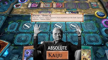 It takes a real man to play Kaiju OTK like this. Yugioh Master Duel