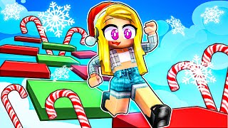 Trinity Plays Christmas Obby in Roblox!!