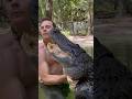 Crocodile attacking a man #shortvideo #funny #comedyvideos #viralvideo #shortvideo #anime