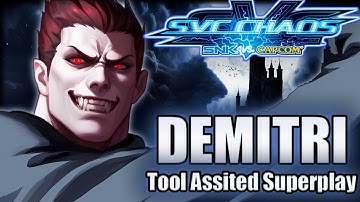 【TAS】SVC CHAOS: SNK VS CAPCOM - DEMITRI MAXMOFF - WITH RED LIFE