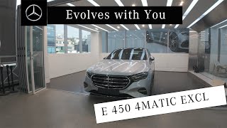 [ Mercedes-Benz E 450 4MATIC EXCLUSIVE (W214) / High-tech Silver ] #한성자동차 #벤츠