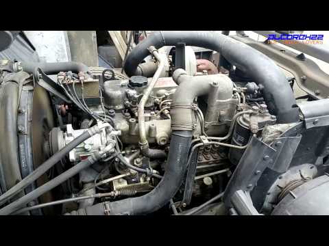 ud(nissan-diesel)-fe6(turbocharged)-engine-view