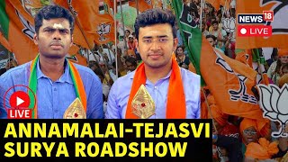 Annamalai, Tejasvi Surya Start Election Campaign Live | Bengaluru Live |Lok Sabha Election 2024 N18L