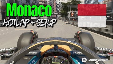 F1 25 MONACO HOTLAP + SETUP - [1:10.353] - NO ASSISTS